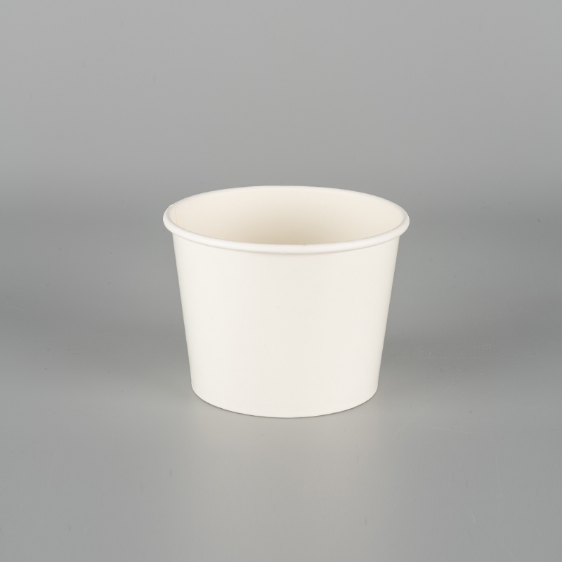 Recycelbarer und durchlaufsicheres Eiscremepapierbecher