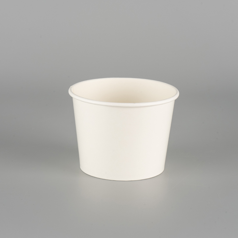 Recycelbarer und durchlaufsicheres Eiscremepapierbecher